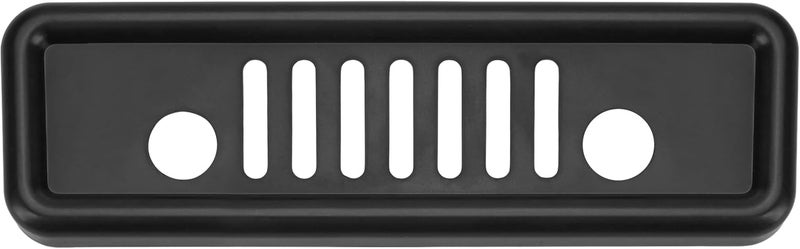 KH866 Jeep Rear Third Brake Light Cover Fit for 2007-2017 Wrangler JK JKU, High Centre Third Guard Decoration for Jeep JK Accessories, Dark Smoke Protector Trim High-Mount Grille, Automobile Tail Lamp Black - Image 1